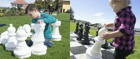 Chess House 25” Giant Chess Set