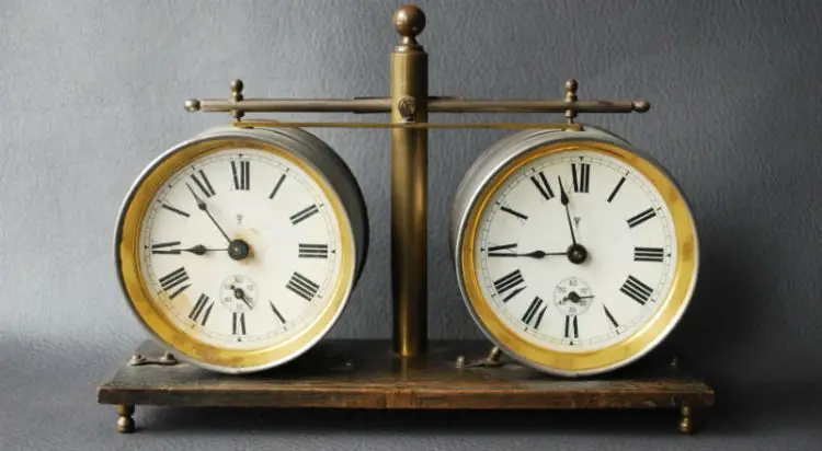 Antique Chess Clock