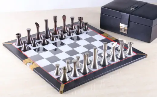 arnel contemporary modern chess set