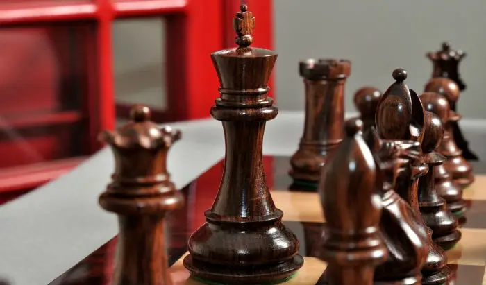 The Centurion Series Staunton Chess Set, Box, & Board Combination