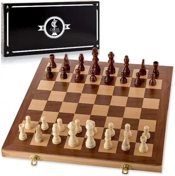 Chess Armory Wooden Chess Set