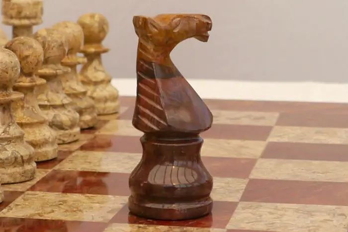 Chess Baron Marble Chess Set