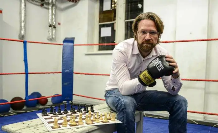 Iepe Rubingh, the president of the World Chess Boxing Organization