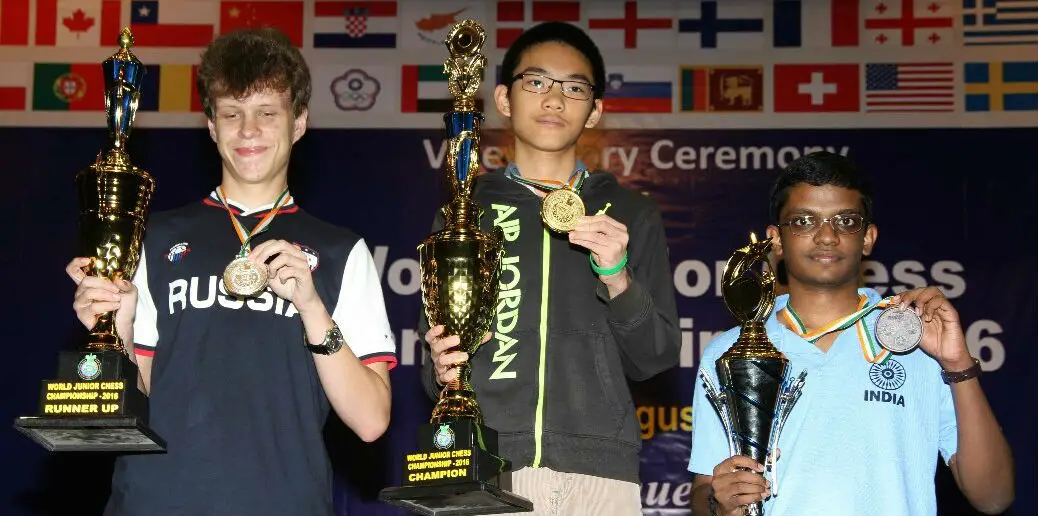 World Junior Chess Championship - Winners of 2016