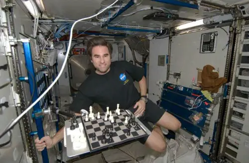 Chess On The International Space Station.