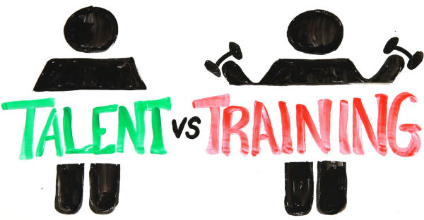 Talent vs. Training