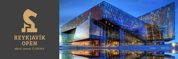 Reykjavik Open at the Harpa Concert Hall. Reykjavik, Iceland