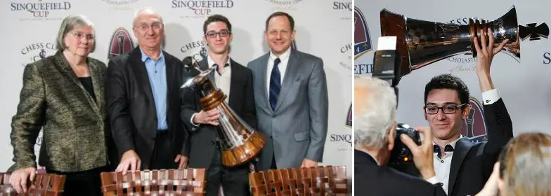 Fabiano Caruana at the 2014's Sinquefield Cup