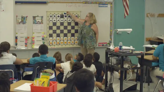 First Move Lesson in a Classroom