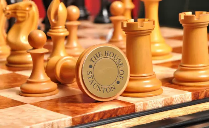 The Golden Collector Series Luxury Chess Set, Box, & Board Combination