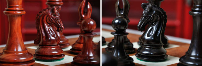 The Imperial Collector Chess Set, Box, & Board Combination