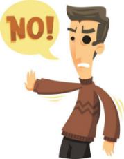 A Man Says No