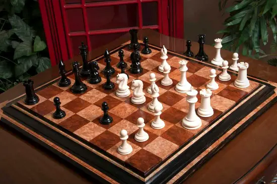 The Mammoth Ivory Collector Series Luxury Chess Pieces - 4.4" King