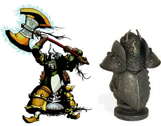 The Legend of Zelda Chess Set - Bishop Chess Piece - Iron Knuckle