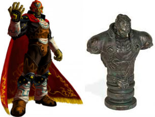 The Legend of Zelda Chess Set - King Chess Piece - Ganondorf