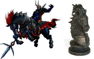 The Legend of Zelda Chess Set - Knight Chess Piece - Phantom