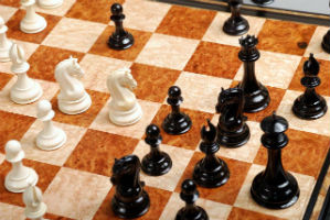 The Mammoth Ivory Collector Series Luxury Chess Pieces set