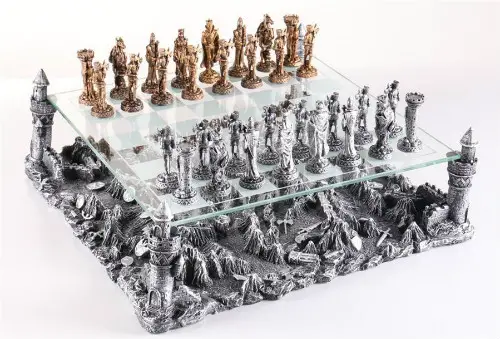 Medieval Knights 3D Chess Set