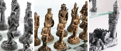 List of the Finest Medieval Chess Sets | 2022 Reviews