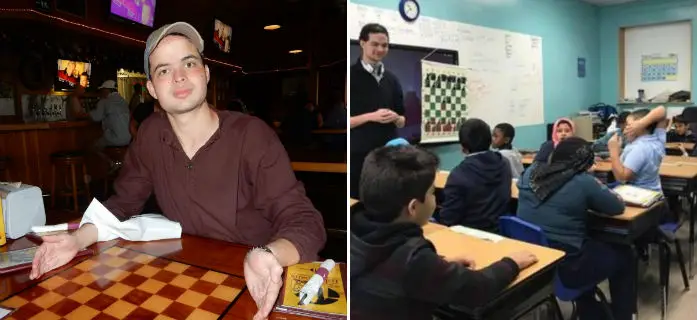 Evan Rabin and Premier Chess lesson