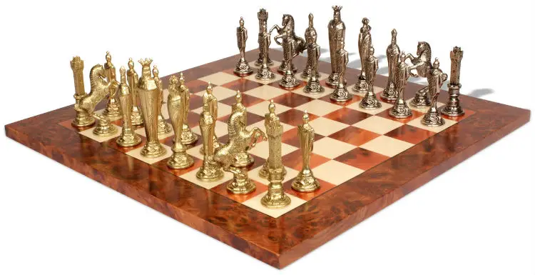 S 2.375/" USCF Sales Blackwood and Olivewood Standard Traditional Chess Board