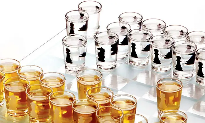 Shot Glass Chess Set Your New Favorite Drinking Game shot-glass-chess-set-your-new-favorite-drinking-game