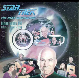 The Star Trek: The Next Generation Dinnerware Set The Star Trek: The Next Generation Dinnerware Set