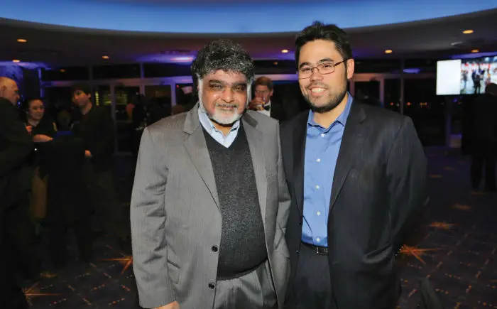 Sunil Weeramantry and Hikaru Nakamura