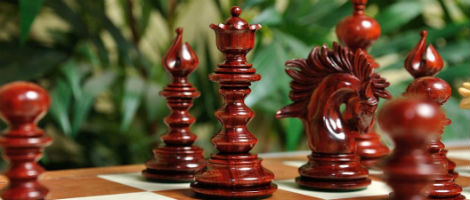 The Savano Series Luxury Wood Chess Set, Box, and Board Combination