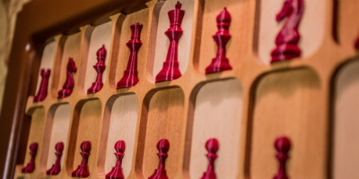 Wall Mounted Chess Board